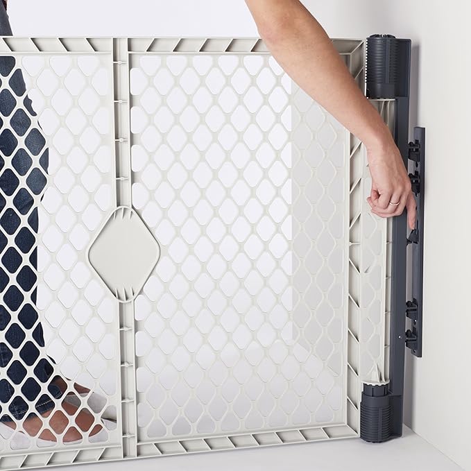 Toddleroo by North States - Superyard Wall Mount Kit: Play Yard Wall Mount Kit Compatible with Superyard or Colorplay Play Pens - Made in USA - Gray