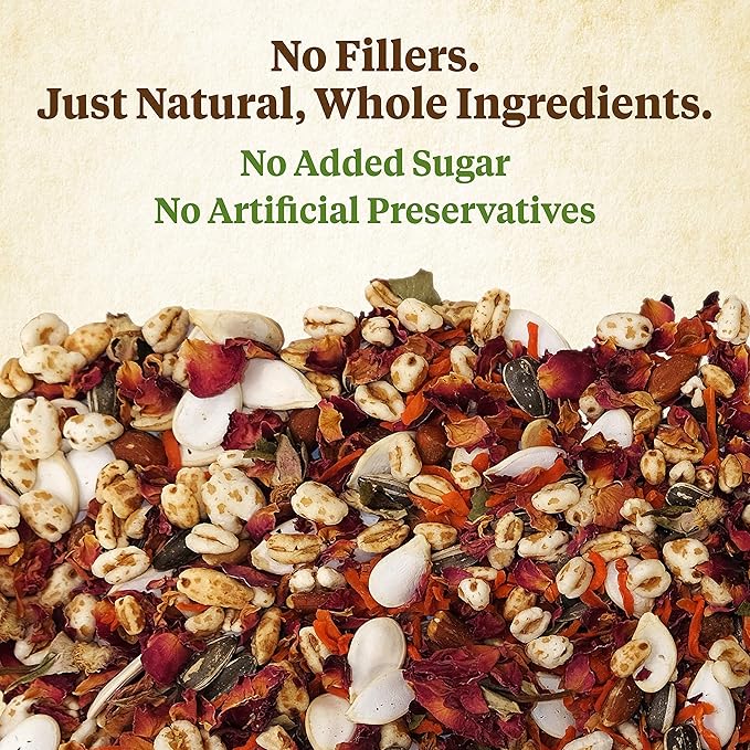 Kaytee Food from The Wild Natural Snack for Pet Hamsters, Gerbils, Rats and Mice, 2 Ounces (Pack of 2)
