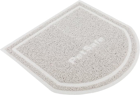PetSafe Anti-Tracking Litter Mat - Traps Crystal and Clay Clumping Cat Litter - Durable Mesh Material - Easy to Clean Mat - Compatible with All Cat Litter Boxes - Small Size