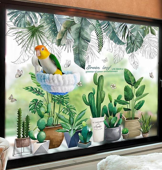 Warm Bird Nest Bed with Suction Cup Bird Snuggle Hut Breeding Bird House Plush Hanging Bird Bed for Parakeet, Conure, Budgie, Cockatiel, Lovebird, Finch, Hamster-Blue