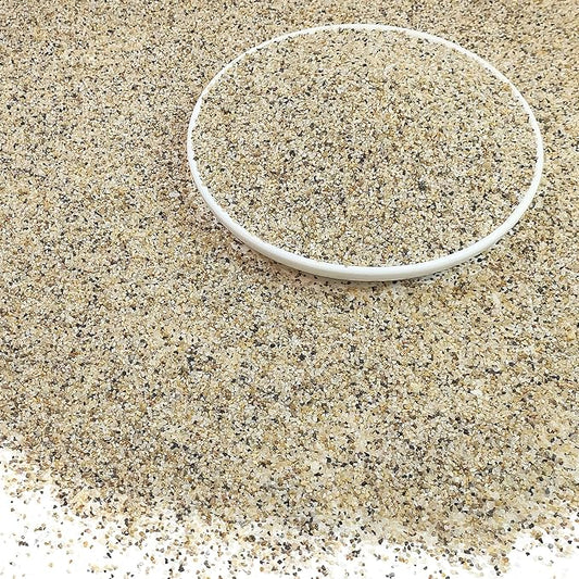 Brown Aquarium Sand, 40lbs Fish Tank Sand Mini Gravel Substrate | Silica Sand Substrate for Freshwater Saltwater Aquarium, Terrarium, Plant, Craft Decor