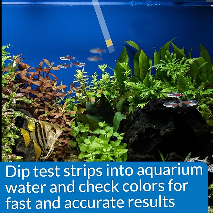 Mars Fishcare North America 25 Count Ammonia Aquarium Test Strip