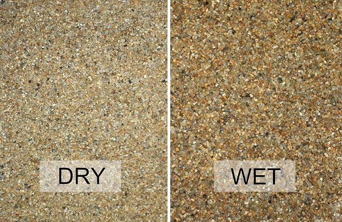 11LB 0.03-0.08 Inch Sand 100% Natural Stone Sand for Aquarium Silica Sand for Fire Pit Decorative Sand for Landscaping Coarse Sand for Fish Tank