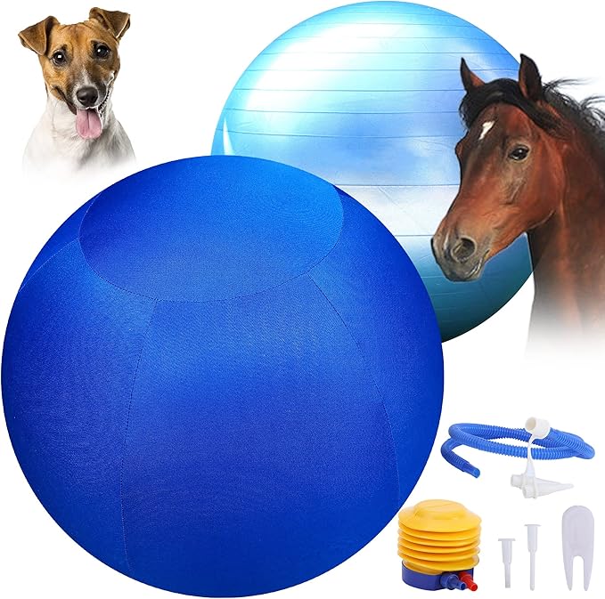 Horse Ball 40inch - Extra Large Toy for Adult Horses, Ideal for Pasture & Indoor Stall Boredom Relief