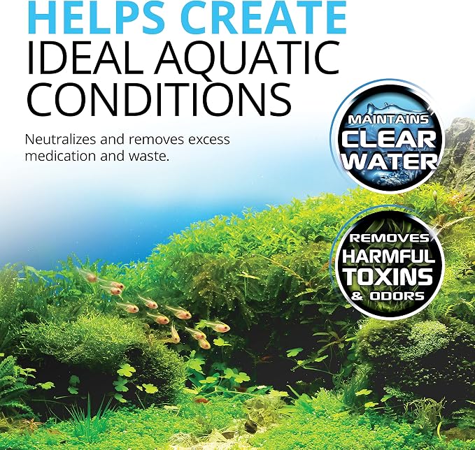 Fluval FX Carbon Foam, Replacement Aquarium Filter Media, 2-Pack, A249