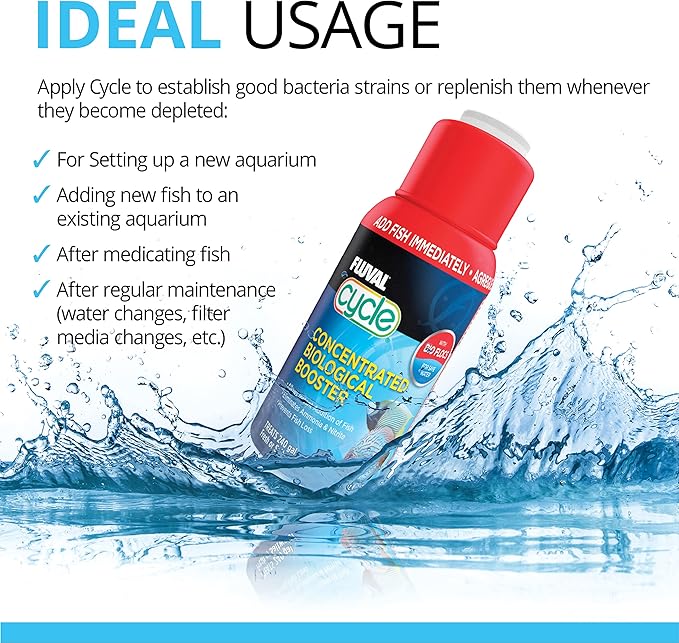 Fluval Biological Enhancer for Aquariums, 4-Ounce