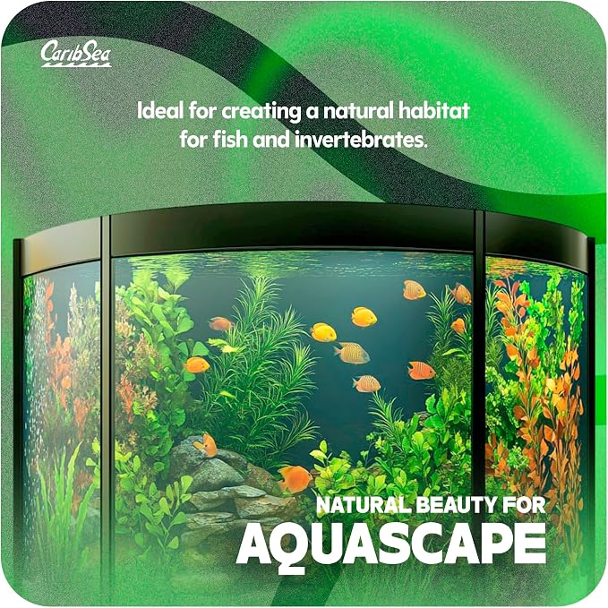 CaribSea Super Naturals Aquascapes Moonlight Sand - 10 lb - Natural Substrate for Freshwater Aquariums, Perfect for Aquascaping & Creating Stunning Landscapes