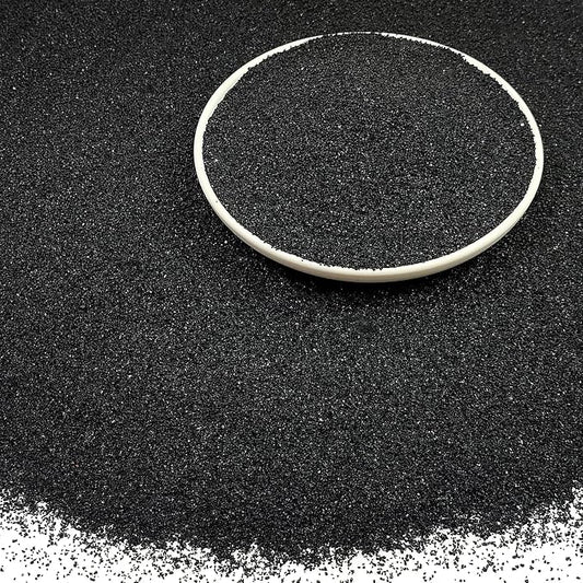 Black Aquarium Sand, 5lbs Fish Tank Sand Mini Gravel Substrate | Silica Sand Substrate for Freshwater Saltwater Aquarium, Terrarium, Plant, Craft Decor
