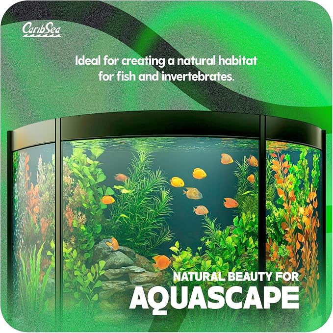 Carib Sea Create a Supernatural Experience: Super Naturals Crystal River Sand re-Creates The Natural World in Your Aquarium with its Smooth, Fish-Friendly Grains.