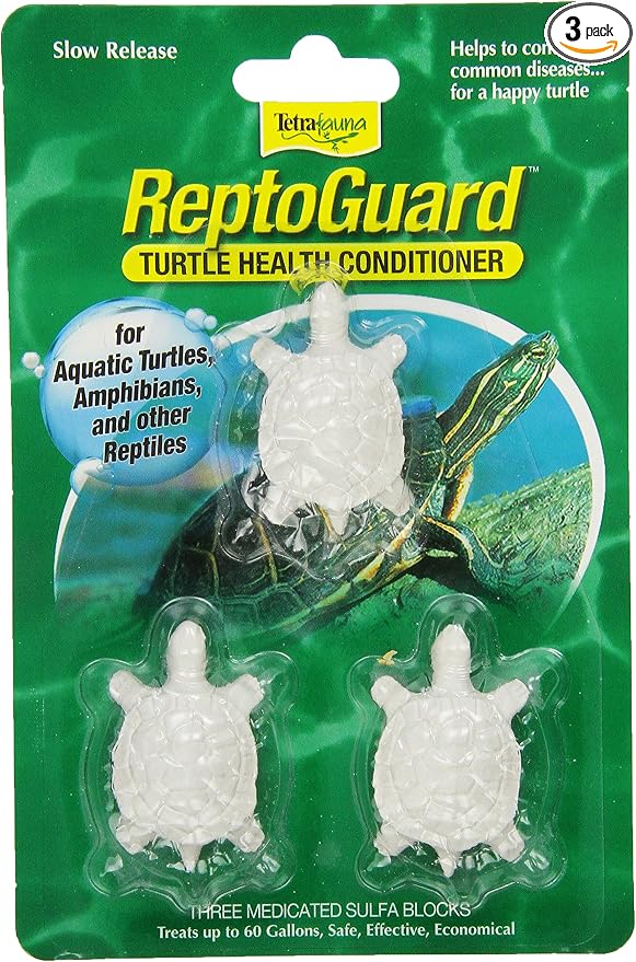 TetraFauna ReptoGuard Turtle Health Conditioner 3 Count, Slow-Release (19514)