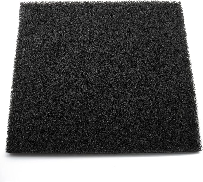 Aquarium Filter Sponge Bio and Mechanical Pad 19.5" x 19.5" x 0.78" | Sponge Filter Pad, For Fish Tank