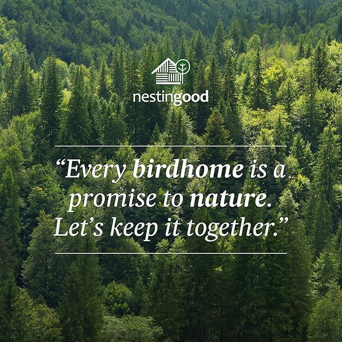 Premium Wooden Bird House Kit – DIY Bluebird Nesting Box with 1.5 Inch Entrance, Outdoor Birdhouse Kits for Adults and Kids, Nature Craft for Garden, Backyard or Patio Projects