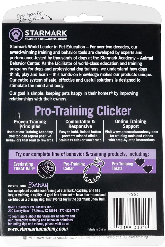 Starmark Pro-Training Clicker for Dogs