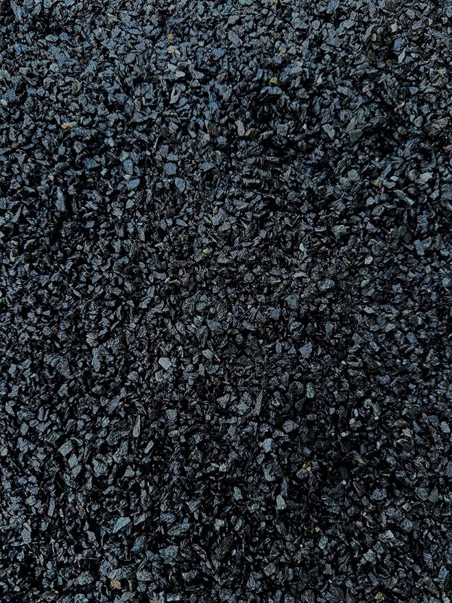 Aqua Natural Pewter Black 10lb Gravel Substrate for aquascaping, Aquariums, vivariums and terrariums 4-6mm