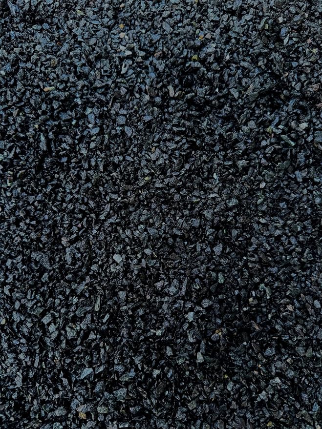 Aqua Natural Aquarium Substrate, Pewter Black Gravel, 20lb | For Aquascaping, Aquariums, Vivariums, Terrariums