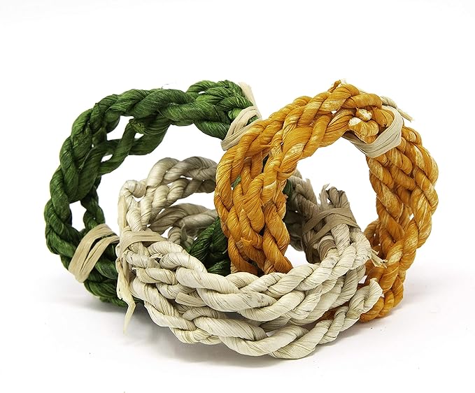 Oxbow Enriched Life Twisty Rings, Rabbit Toys, Guinea Pig Toys, Enrichment for Bunny, Guinea Pig, Hamster, Rabbit, Chinchilla, Rat, Chinchilla Cage Accessories, Small Pet Accessories for Cage