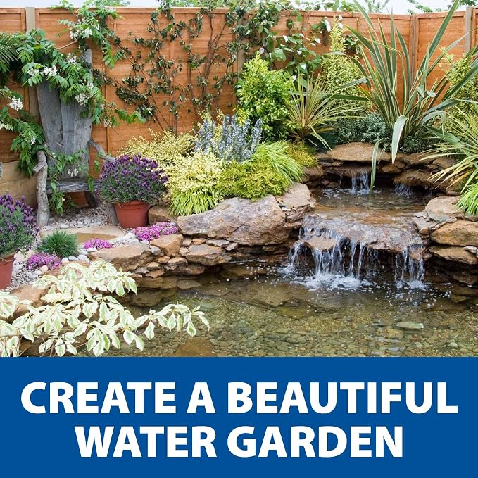 The Pond Guy LiquidClear Beneficial Bacteria Pond Cleaner, 1 Gallon | Reduces cloudy water in outdoor water gardens and small ponds and is fish and plant safe