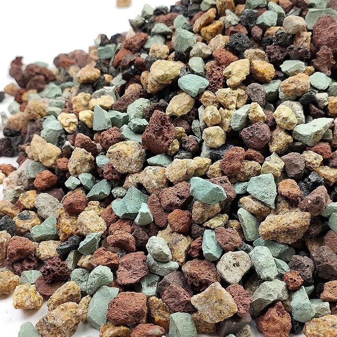 FANTIAN 2 lbs Succulent Potting Mix, 1/4 Inch Rocks Pebbles for Plants | Pumice Gravel Decorative Lava Rocks for Cactus, Bonsai, Orchid, Indoor Plants of Drainage, Ventilation and Root Growth