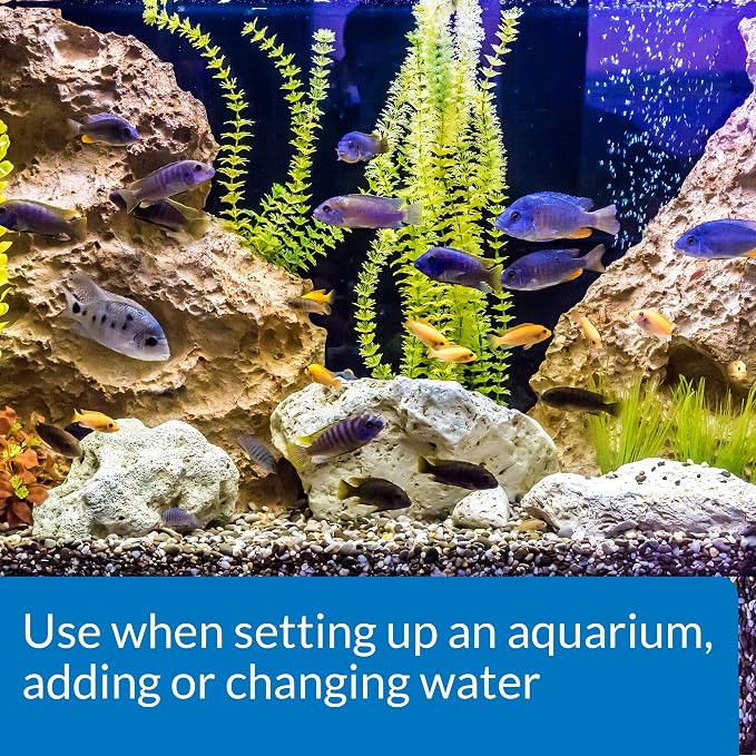 API Stress Zyme Aquarium Cleaner + API TAP Water Conditioner (16 oz Bottles)
